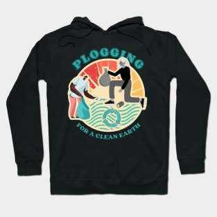 Plogging for a cleaner Earth Hoodie